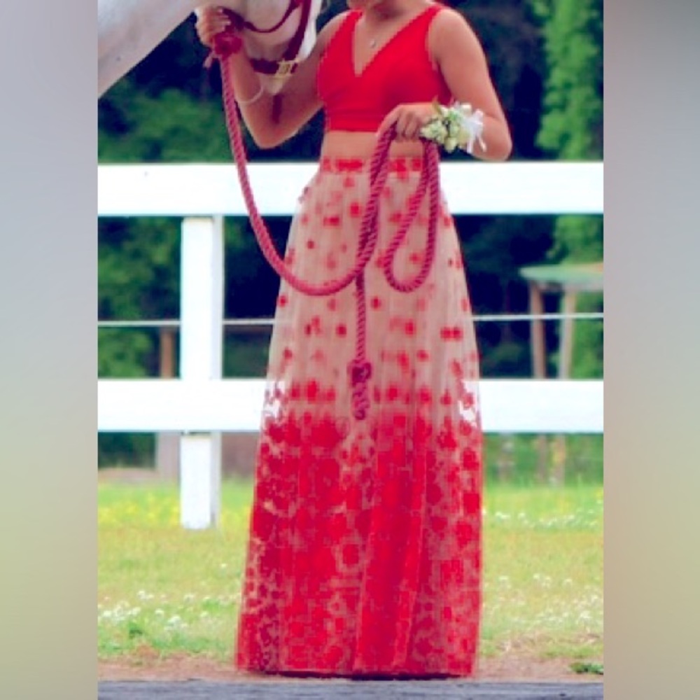 Two piece prom dress by GB from Dillards